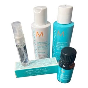 Moroccanoil Bundle 4 Items- Shampoo, Conditioner, Treatment Oil & Body Mist
NWOB
